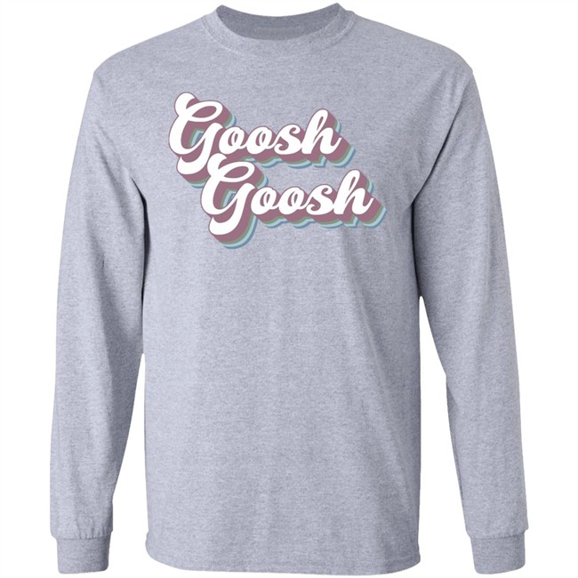 Maia Knight Merch Goosh Goosh White Crewneck Sweatshirt Maia Knight Merch Goosh Goosh White Crewneck Sweatshirt