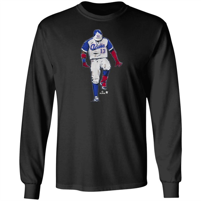 BreakingT The Atlanta Baseball Collection Ronald Acuña Jr The Silencer T Shirt BreakingT The Atlanta Baseball Collection Ronald Acuña Jr The Silencer T Shirt