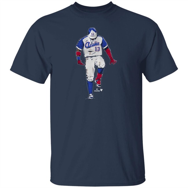 BreakingT The Atlanta Baseball Collection Ronald Acuña Jr The Silencer T Shirt BreakingT The Atlanta Baseball Collection Ronald Acuña Jr The Silencer T Shirt
