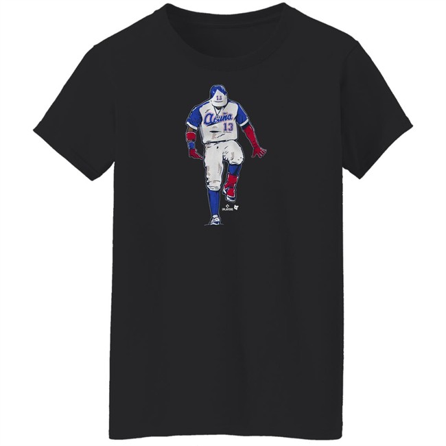 BreakingT The Atlanta Baseball Collection Ronald Acuña Jr The Silencer T Shirt BreakingT The Atlanta Baseball Collection Ronald Acuña Jr The Silencer T Shirt