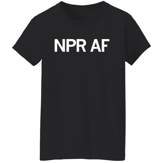 Raygun Store Npr Shop NPR AF Shirt Tamara Keith Raygun Store Npr Shop NPR AF Shirt Tamara Keith