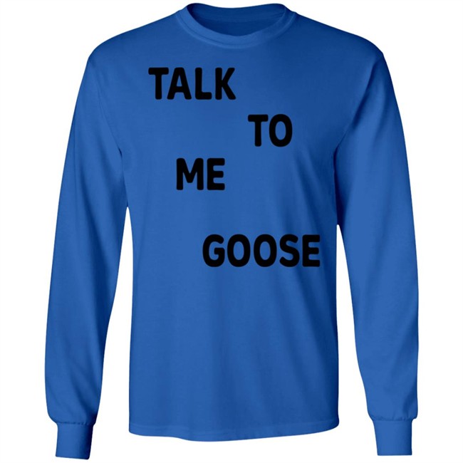 Contenders Clothing Contenders X Top Gun Talk To Me Goose T Shirt Kyle Brandt Contenders Clothing Contenders X Top Gun Talk To Me Goose T Shirt Kyle Brandt