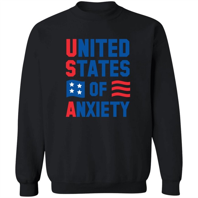 United States Of Anxiety Shirt United States Of Anxiety Shirt