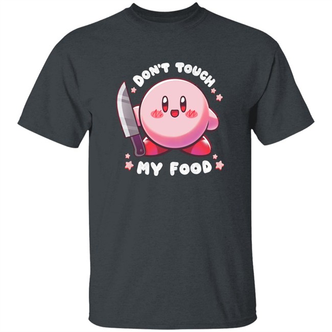 Qwertee Shop Don't Touch My Food Shirt By Blanca Vidal