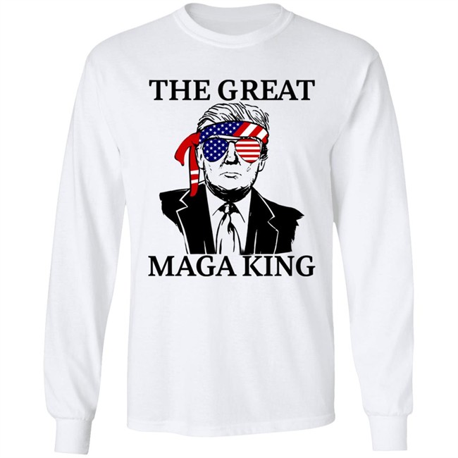 Trump The Great Maga King American Flag Shirt Trump The Great Maga King American Flag Shirt