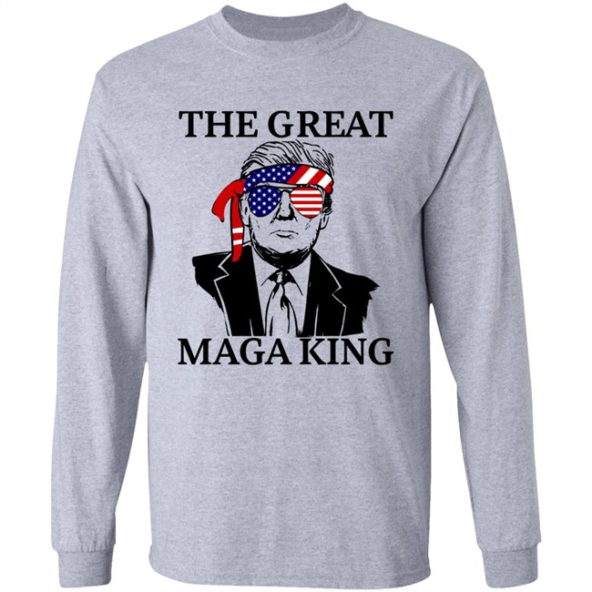 Trump The Great Maga King American Flag Shirt Trump The Great Maga King American Flag Shirt