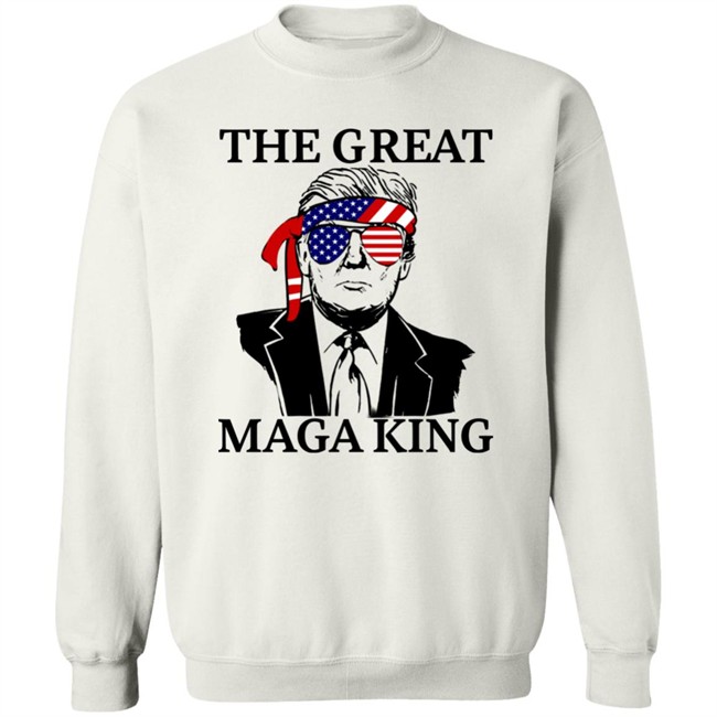 Trump The Great Maga King American Flag Shirt Trump The Great Maga King American Flag Shirt