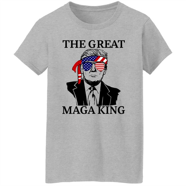 Trump The Great Maga King American Flag Shirt Trump The Great Maga King American Flag Shirt