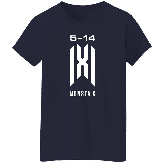 Monsta X 5.14 Anniversary Tee Shirt Monsta X Merch Monsta X 5.14 Anniversary Tee Shirt Monsta X Merch