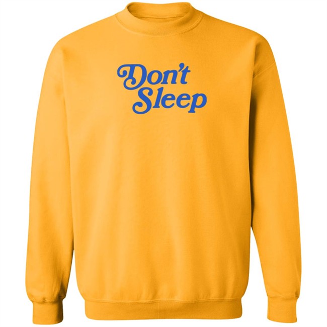 Dreamville Merch Shop Don't Sleep Long Sleeve T Shirt Dreamville Merch Shop Don't Sleep Long Sleeve T Shirt