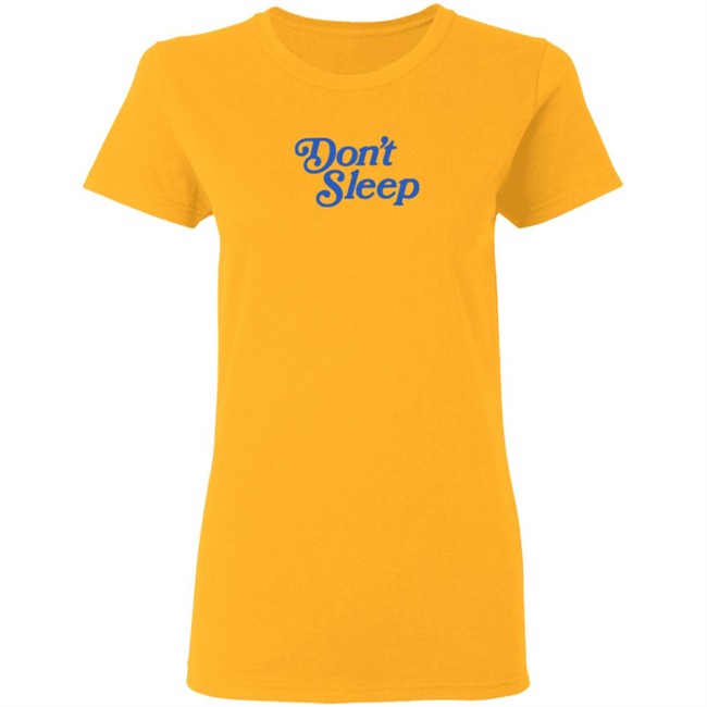 Dreamville Merch Shop Don't Sleep Long Sleeve T Shirt Dreamville Merch Shop Don't Sleep Long Sleeve T Shirt