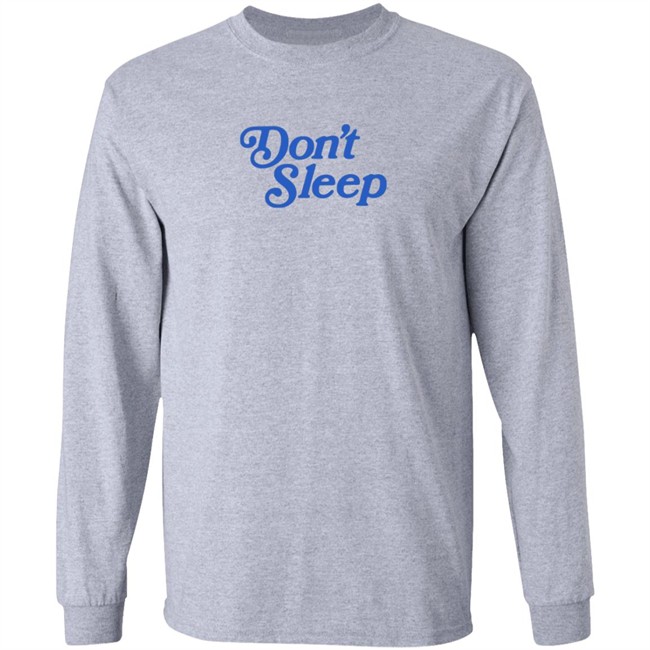 Dreamville Merch Shop Don't Sleep Long Sleeve T Shirt Dreamville Merch Shop Don't Sleep Long Sleeve T Shirt