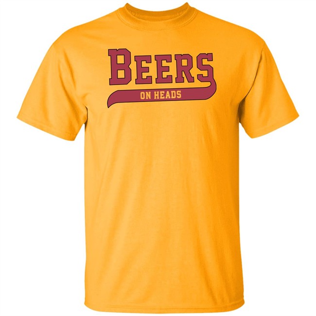 Barstool U Ar Beers On Heads Tee Shirt The Barstool Sports Store Barstool U Ar Beers On Heads Tee Shirt The Barstool Sports Store