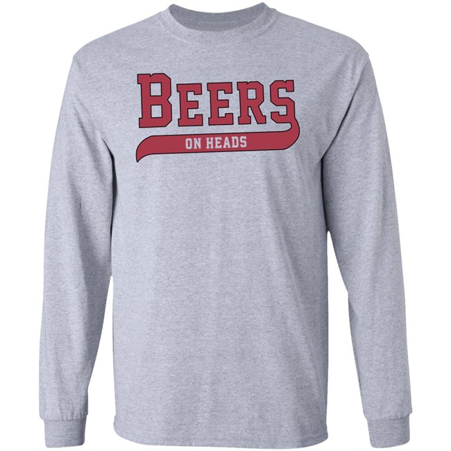 Barstool U Ar Beers On Heads Tee Shirt The Barstool Sports Store Barstool U Ar Beers On Heads Tee Shirt The Barstool Sports Store