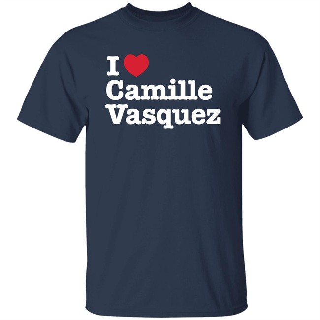 I Heart Camille Vasquez Shirt No System Merch Andy Signore I Love Camille Vasquez T Shirt