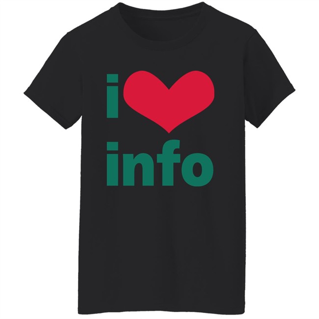Molly Soda I Love Info Shirt Amalia Molly Soda I Love Info Shirt Amalia