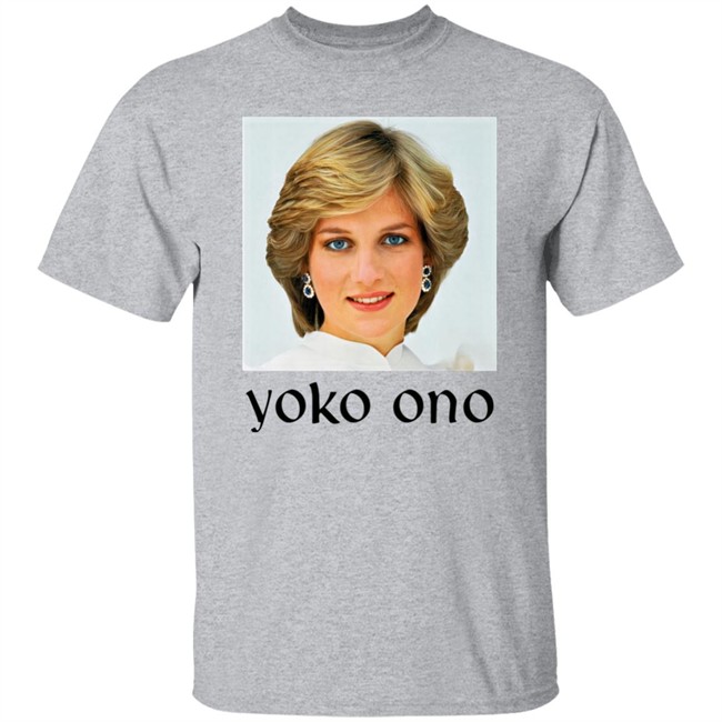 Yoko Ono Diana T Shirt Brad Phillips Merch Tom Usher Yoko Ono Diana T Shirt Brad Phillips Merch Tom Usher