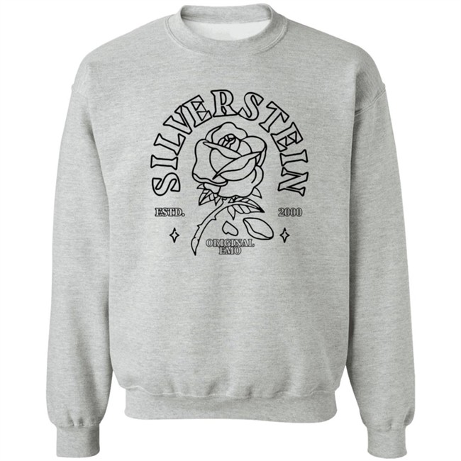 Silverstein Merch Original Emo Crop Tee Silverstein Merch Original Emo Crop Tee