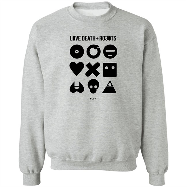 John Scalzi Love Death Robots Blur Shirt John Scalzi Love Death Robots Blur Shirt