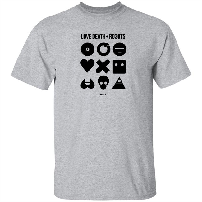 John Scalzi Love Death Robots Blur Shirt John Scalzi Love Death Robots Blur Shirt