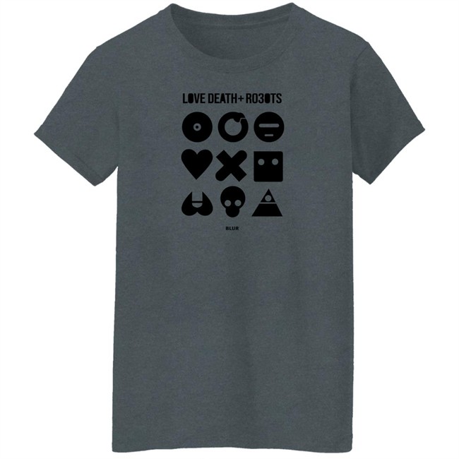 John Scalzi Love Death Robots Blur Shirt John Scalzi Love Death Robots Blur Shirt