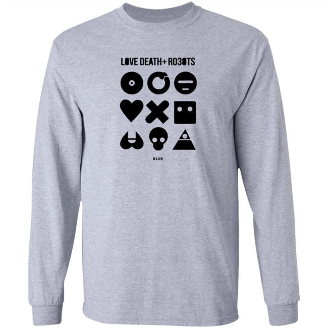 John Scalzi Love Death Robots Blur Shirt John Scalzi Love Death Robots Blur Shirt