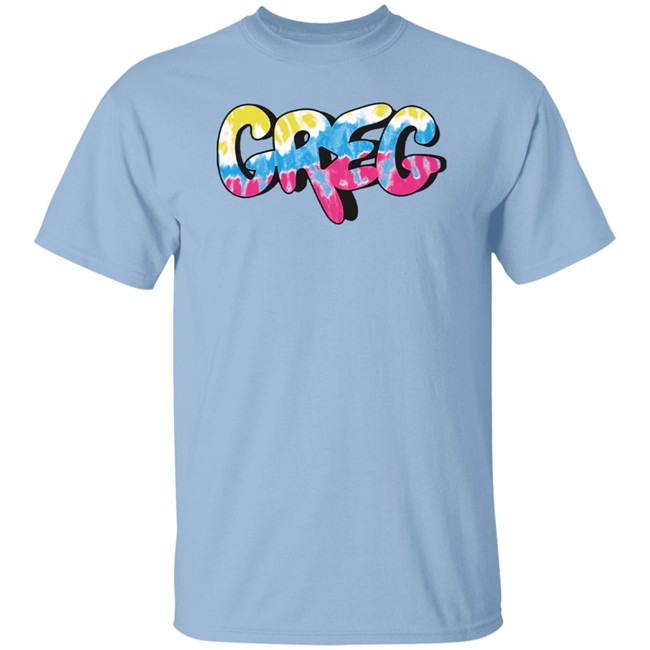 Danny Gonzalez Merch Dye Greg Shirt Danny Gonzalez Merch Dye Greg Shirt