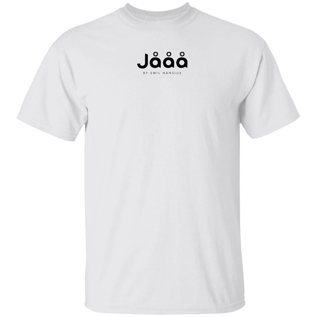 Jaaa By Emil Hansius Shirt Emil Hansius Merch