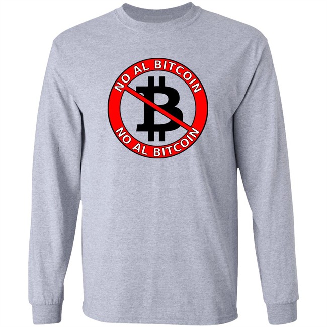 Jacob Silverman No Al Bitcoin Shirt Jacob Silverman No Al Bitcoin Shirt