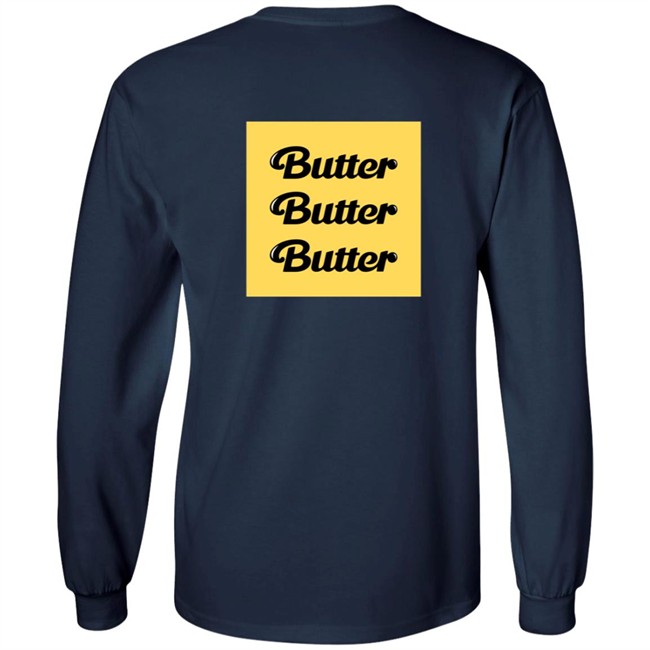 Bts Butter Merch Butter Black T Shirt Bts Butter Merch Butter Black T Shirt