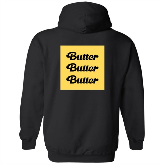 Bts Butter Merch Butter Black T Shirt Bts Butter Merch Butter Black T Shirt
