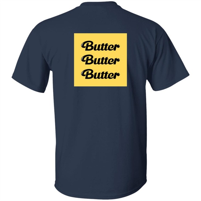 Bts Butter Merch Butter Black T Shirt Bts Butter Merch Butter Black T Shirt