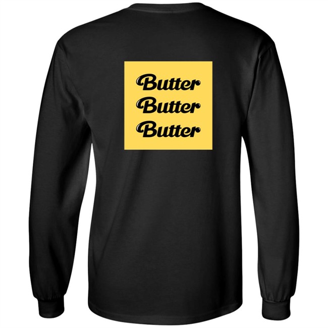 Bts Butter Merch Butter Black T Shirt Bts Butter Merch Butter Black T Shirt