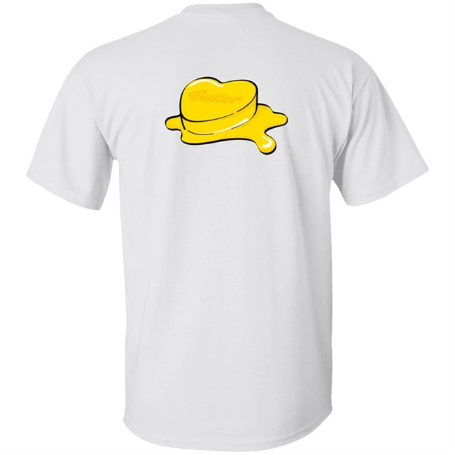 Bts Butter Merch Butter White T Shirt Bts Butter Merch Butter White T Shirt