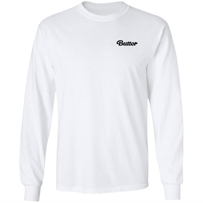 Bts Butter Merch Butter White T Shirt Bts Butter Merch Butter White T Shirt
