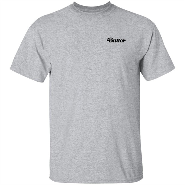 Bts Butter Merch Butter White T Shirt Bts Butter Merch Butter White T Shirt
