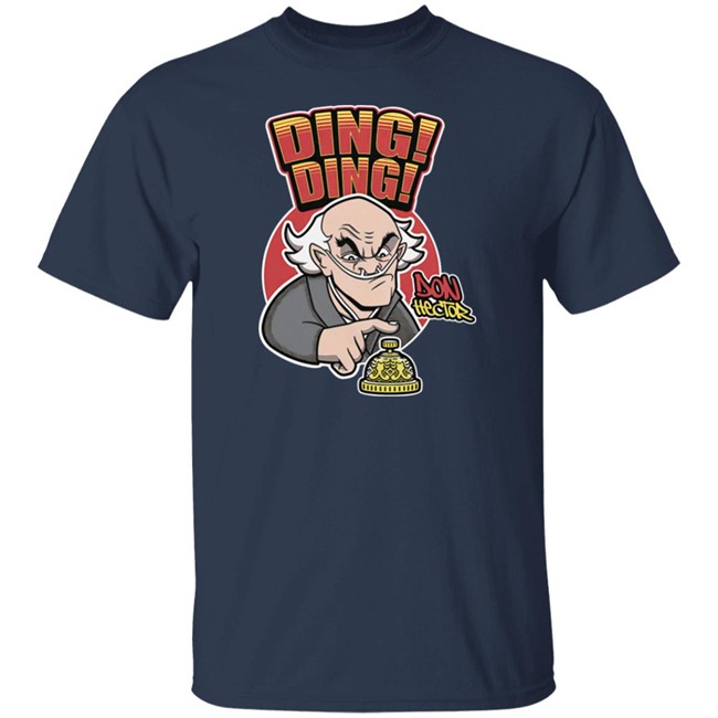 Breaking Bad Merch Don Hector Ding Ding Black T Shirt Breaking Bad Merch Don Hector Ding Ding Black T Shirt