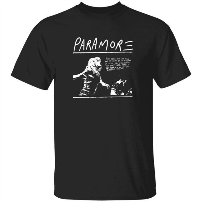 Paramore Merch Paramore Diy Punk T Shirt