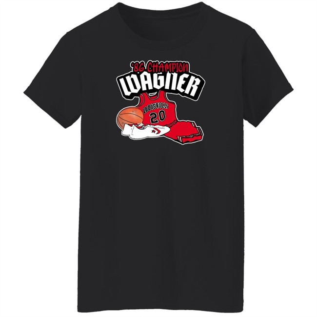 Milt Wagner Tee Shirt '86 Champion Wagner Hooligantshirt Milt Wagner Tee Shirt '86 Champion Wagner Hooligantshirt