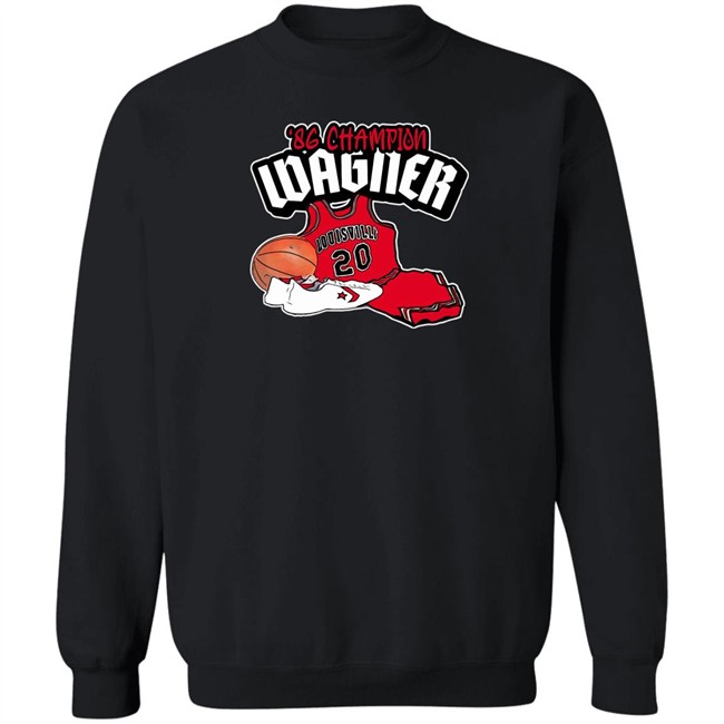 Milt Wagner Tee Shirt '86 Champion Wagner Hooligantshirt Milt Wagner Tee Shirt '86 Champion Wagner Hooligantshirt