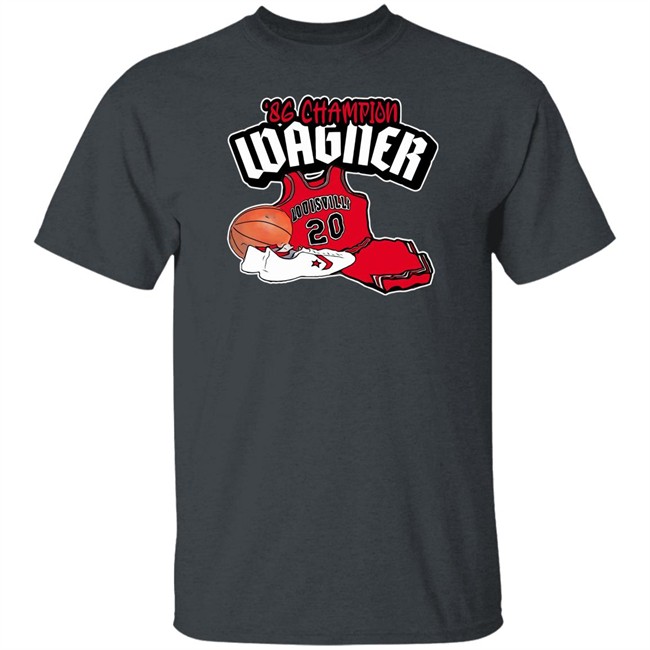 Milt Wagner Tee Shirt '86 Champion Wagner Hooligantshirt Milt Wagner Tee Shirt '86 Champion Wagner Hooligantshirt