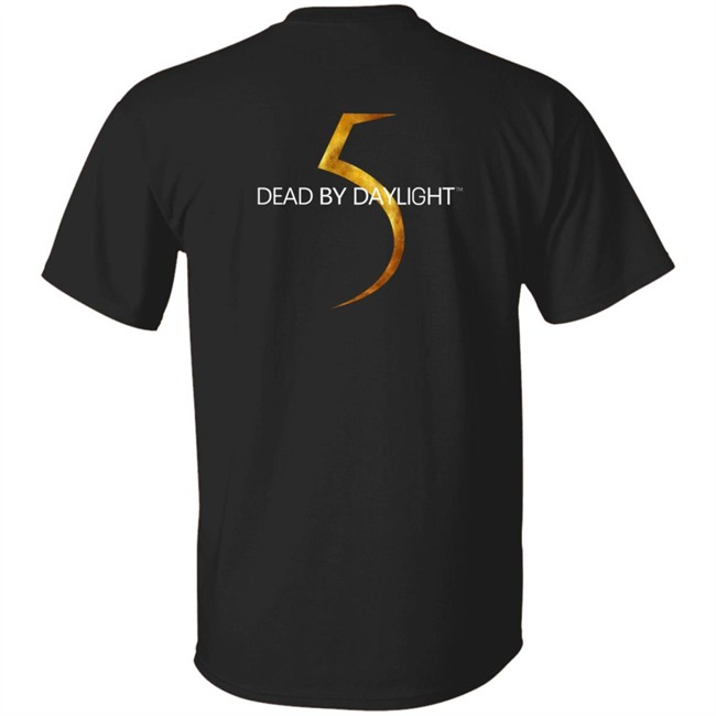 Dead By Daylight Merch 5Th Anniversary Tee Dead By Daylight Merch 5Th Anniversary Tee