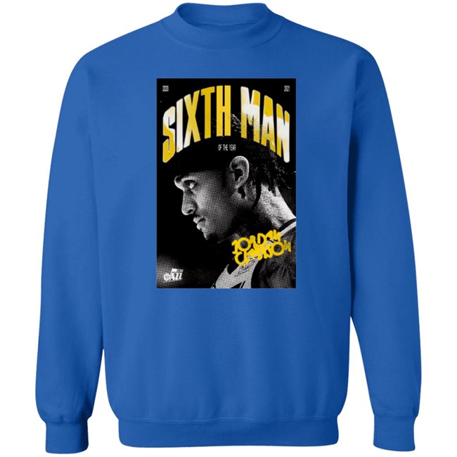 Utah Jazz Merch 6Th Man Of The Year Exclusive Shirt Utah Jazz Merch 6Th Man Of The Year Exclusive Shirt