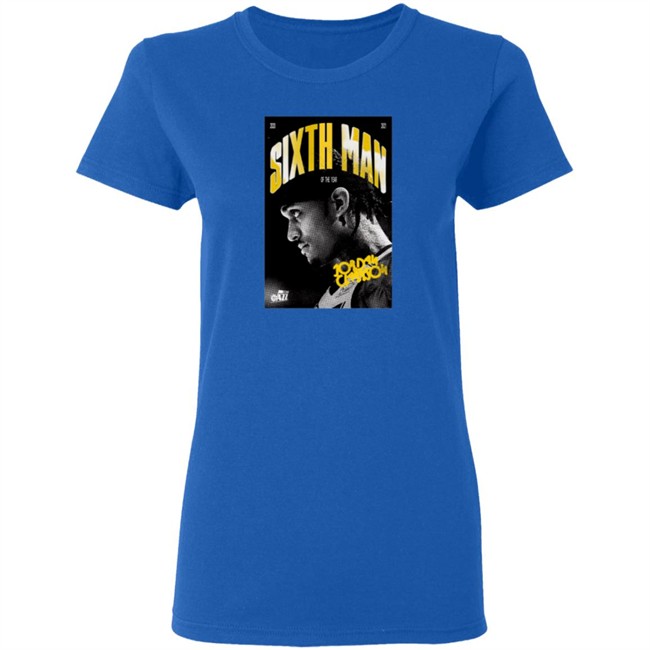 Utah Jazz Merch 6Th Man Of The Year Exclusive Shirt Utah Jazz Merch 6Th Man Of The Year Exclusive Shirt