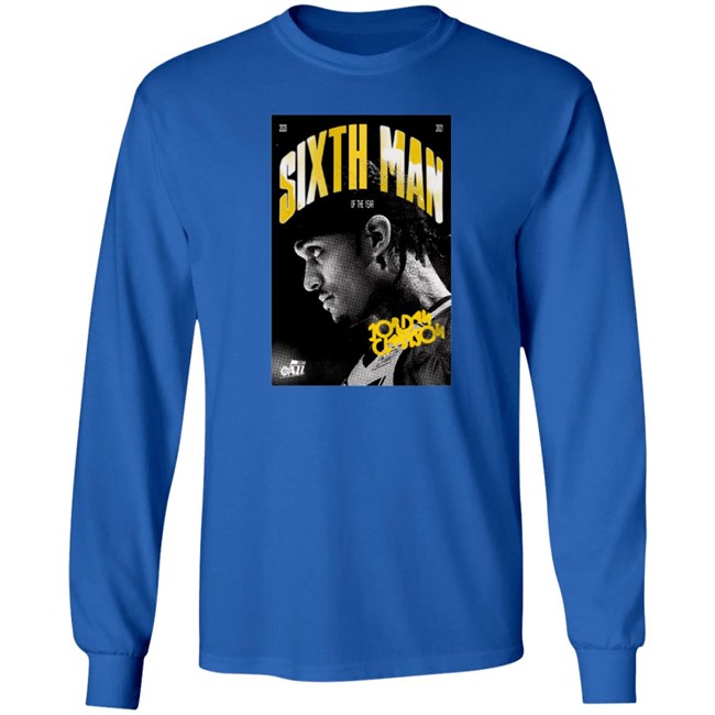 Utah Jazz Merch 6Th Man Of The Year Exclusive Shirt Utah Jazz Merch 6Th Man Of The Year Exclusive Shirt