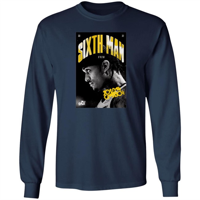 Utah Jazz Merch 6Th Man Of The Year Exclusive Shirt Utah Jazz Merch 6Th Man Of The Year Exclusive Shirt
