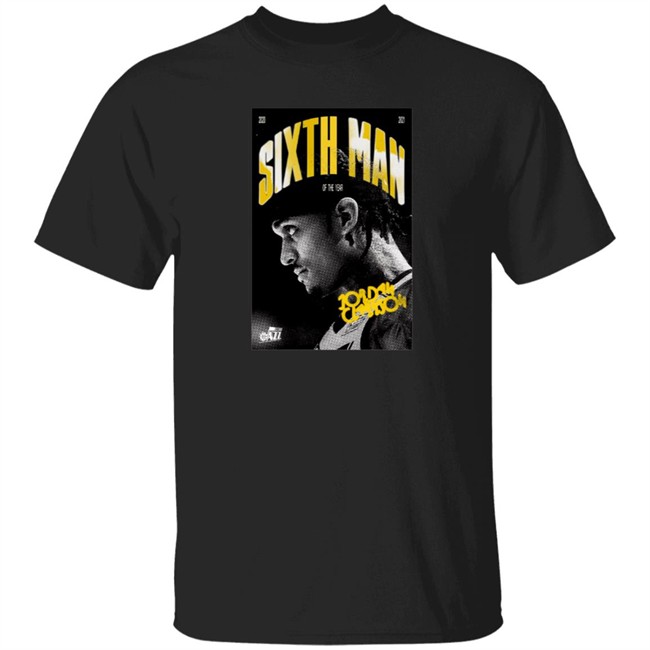Utah Jazz Merch 6Th Man Of The Year Exclusive Shirt