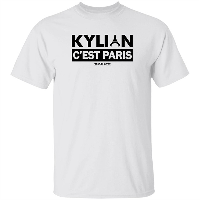 Paris Saint-Germain Kylian C'est Paris T Shirt Article En Précommande