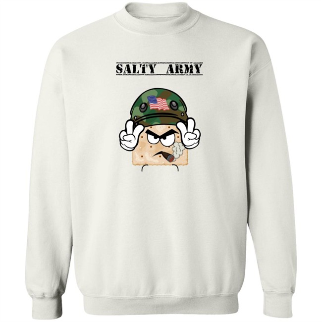 Salty Cracker Merch Salty Army Shirt Salty Cracker Merch Salty Army Shirt