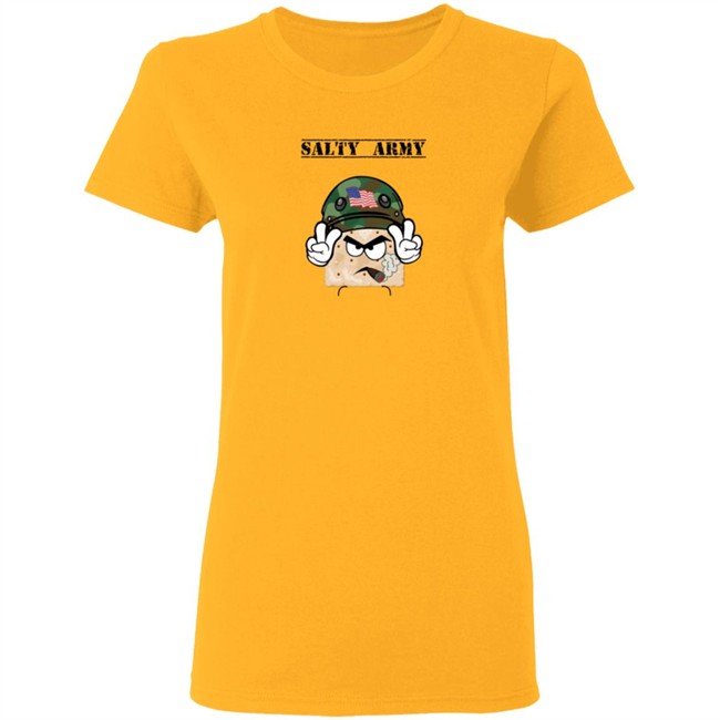 Salty Cracker Merch Salty Army Shirt Salty Cracker Merch Salty Army Shirt